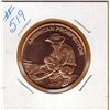 Image 1 : 1 OUNCE .999 COPPER - AMERICAN PROSPECTOR