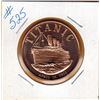 Image 1 : 1 OUNCE COPPER  .999 FINE - TITANIC