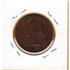Image 2 : 1856 PROVINCE of NOVA SCOTIA HALF PENNY TOKEN