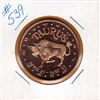Image 1 : 1 OUNCE .999 COPPER - ZODIAC - TAURUS