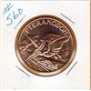 Image 1 : 1 OUNCE .999 COPPER - DINOSAUR - PTERANODON
