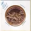 Image 1 : 1 OUNCE .999 COPPER - DINOSAUR - TRICERATOPS