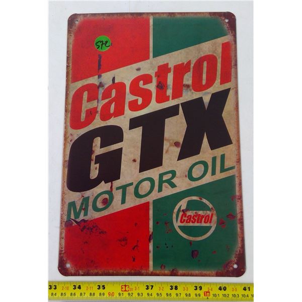 12x9" Reproduction Tin Sign