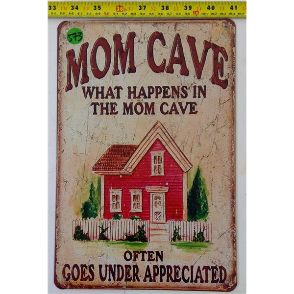 12x9" Reproduction Tin Sign