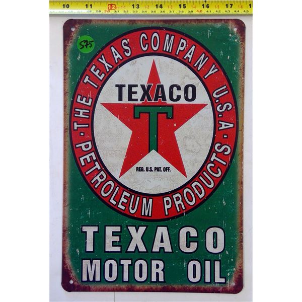 12x9" Reproduction Tin Sign