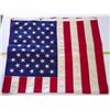 Image 1 : Vintage Canvas American Flag 57x34"