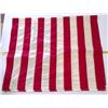 Image 2 : Vintage Canvas American Flag 57x34"