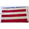 Image 5 : Vintage Canvas American Flag 57x34"