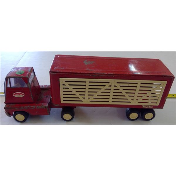 Vintage Metal Tonka Transport Truck