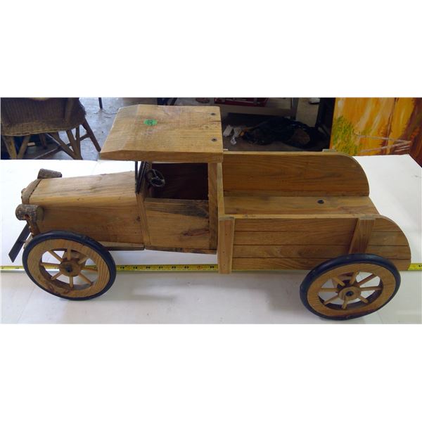 Wood Antique Truck 26" Large