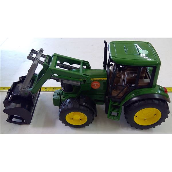 John Deere Plastic Tractor 15"L
