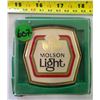 Image 1 : Enamel Molson Light Belt Buckle