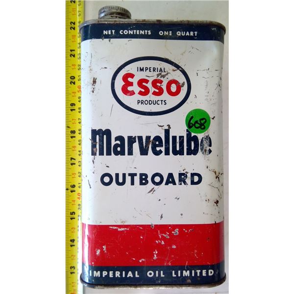 ESSO Outboard Motor Oil Qt Can