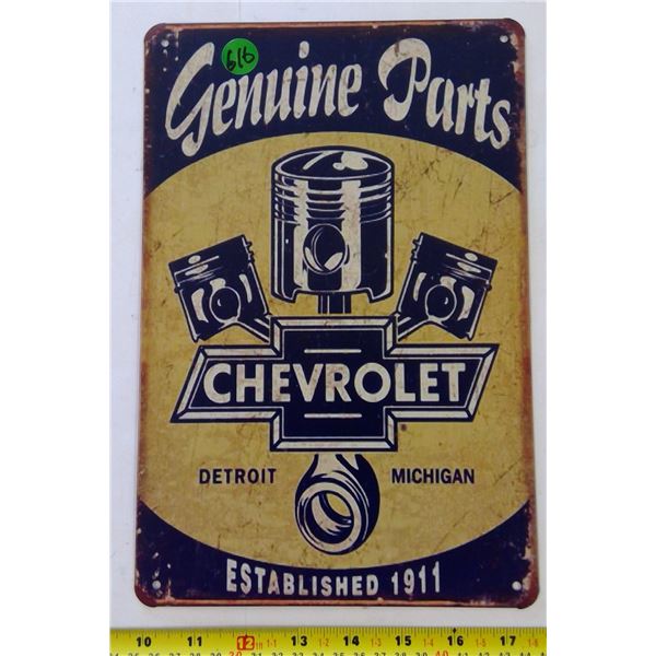 12x9" Reproduction Tin Signs