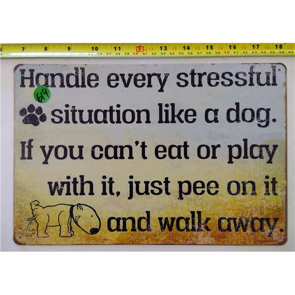 12x9" Reproduction Tin Signs