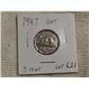 Image 1 : 1947 Dot 5 cent - hard to find