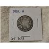 Image 1 : 1902H silver 25¢ coin