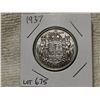 Image 1 : 1937 silver 50 cent coin