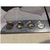 Image 2 : Heart of Arctic set of 4 25 cent coins, MS 65