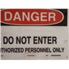 Image 4 : Danger Do Not Enter sign