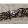 Image 3 : Sterling bracelet with 3 charms