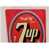Image 2 : 7UP tin sign 12" X 16" embossed