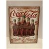 Image 1 : Coca-Cola tin sign 12" X 16"