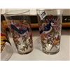 Image 3 : Birds design pitcher with 6 glass cups - Made in France