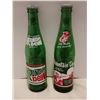 Image 5 : 2 Mountain Dew green bottles