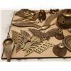 Image 4 : Lot of brass items