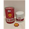 Image 2 : Shell oil lot, full oil tin, patch, filter