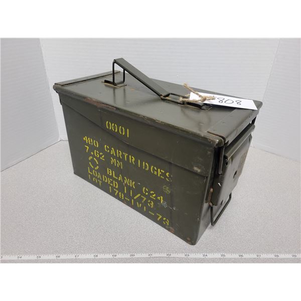 Cartridge box, 12”x7”