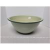Image 1 : Heavy green enamelware 12” bowl