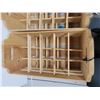 Image 3 : Wood boxes divided for bottles (2)