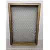 Image 1 : Window with opaque beehive plastic pane 11” x 16”