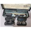 Image 2 : Salesman Eye Testing Kit, with original paperwork, 1929, 2 pr of glasses