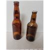 Image 2 : Pilsner and Great Western Light Beer bottles with caps