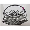 Image 2 : Large metal flower basket