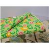 Image 4 : 2 rolls of vintage fabric, 11 yard cotton 36" W & 14' X 60" W floral pattern