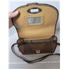 Image 3 : Hand tooled leather bag with a deer motif, 10”x7”, good condition