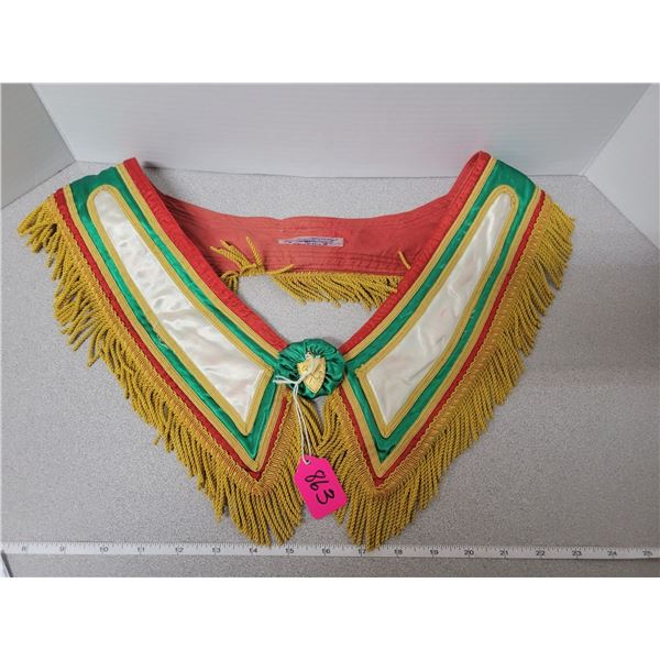 Mason Regalia with Ordinance medal