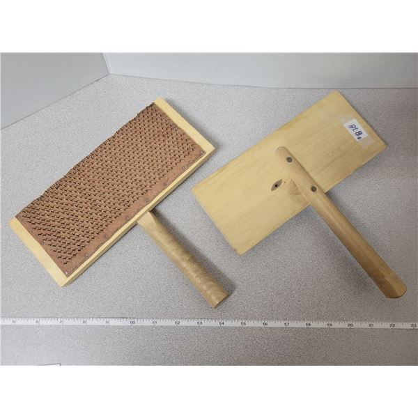 Pair of wool carders