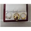 Image 3 : Lot of 3 dinner rings