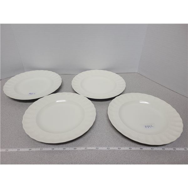 Chelsea Wicker dinner plates, 10 ½”, Spode, England