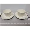 Image 3 : Chelsea Wicker coffee cups and saucers, Spode, England (3)