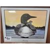 Image 2 : Framed print, “Serenity” by Glen Scrimshaw, signed on Dec ‘91