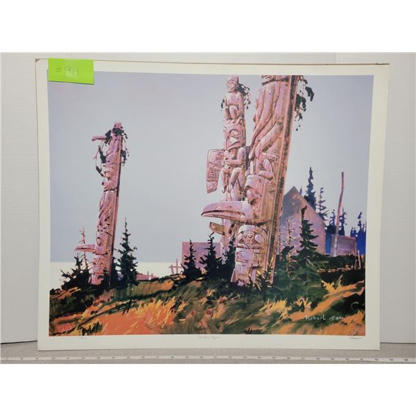 Print, “Counter Light,” by Robert Genn, # 68/350, signed, 1995