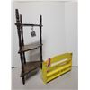 Image 3 : Small what-not corner shelf and yellow spice rack