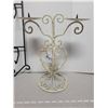 Image 2 : Metal candle holder and wall plate rack