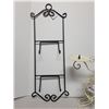 Image 3 : Metal candle holder and wall plate rack